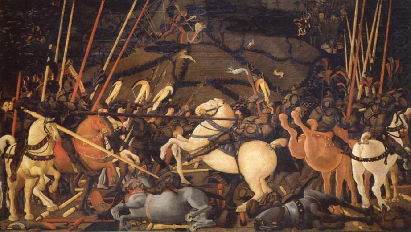 UCCELLO, Paolo The Battle of San Romano china oil painting image